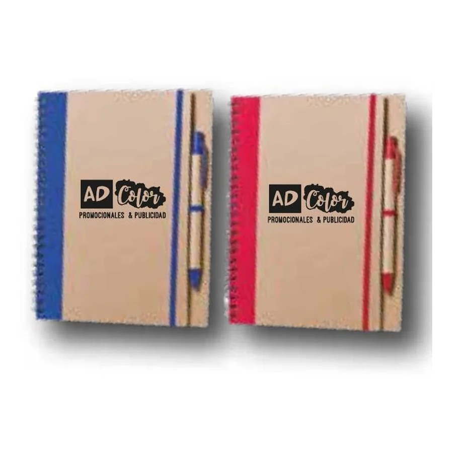 Libretas de Cartón Reciclado